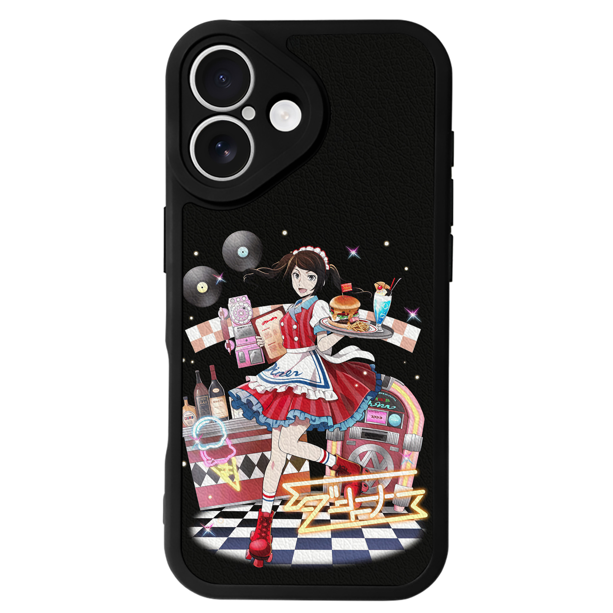 （画像用） 文豪ストレイドッグス Bungo Stray Dogs 【iPhone 16シリーズ対応】シリコンスマホケース（レザー調） 材質：シリコン